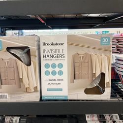 Brookstone Invisible Hangers (30 Hangers)
