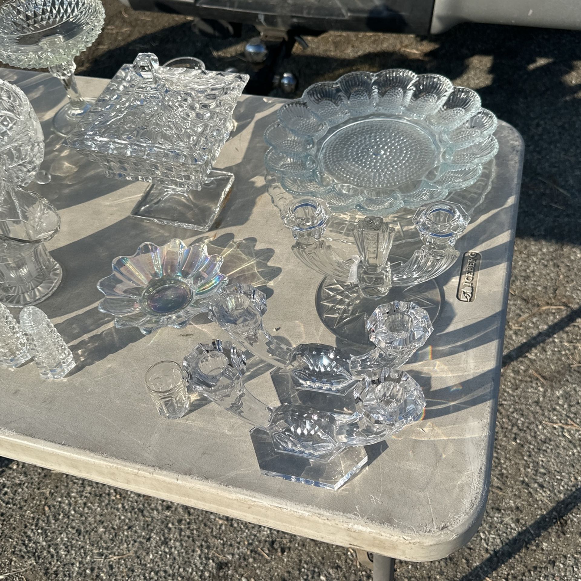 Glass crystal items