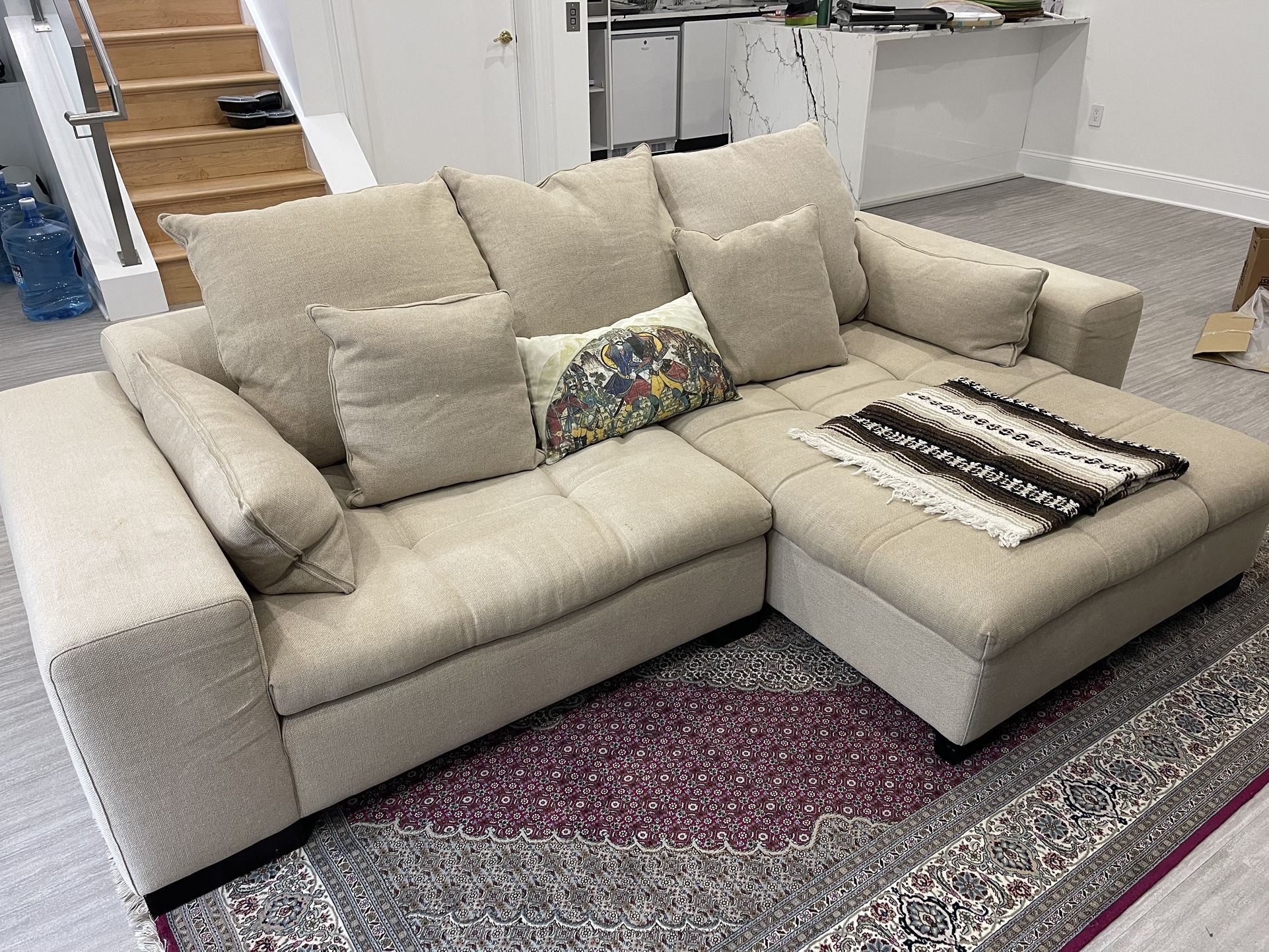 Theodore’s sectional sofa