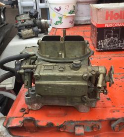 Holley carb