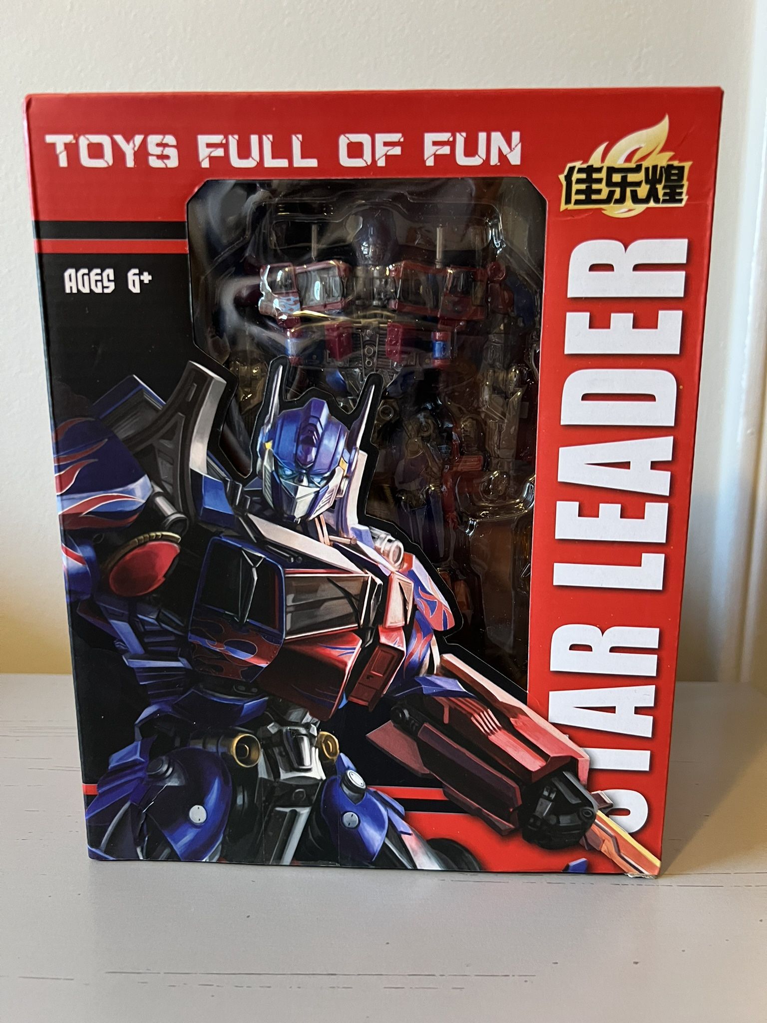 Transformers Star Leader Optimus Prime Action Figure (NEW - Factory Sealed)