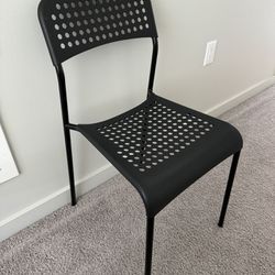 2 Used IKEA Stackable Chairs 