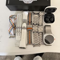Samsung galaxy watch 8 ultra and Samsung buds 2 pro