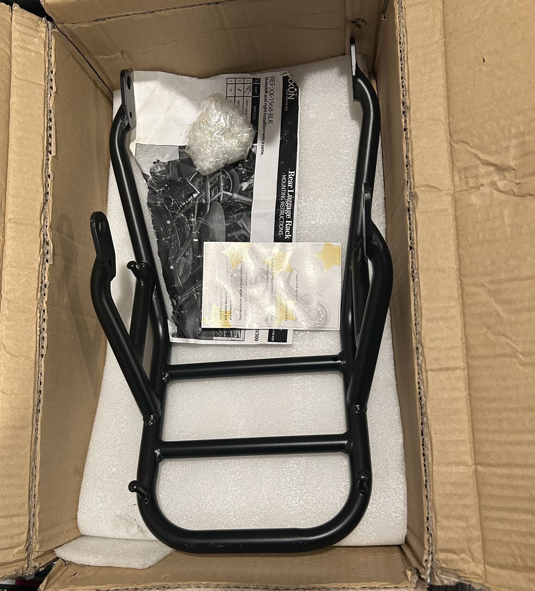 Rear Luggage Rack