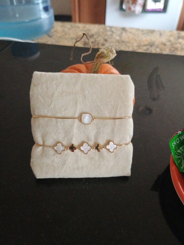 Super Cute Silver Gold Bracelets