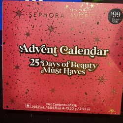 Sephora Favorites Advent Calendar 25 Days Of Beauty Holiday LIMITED Edition 2025
