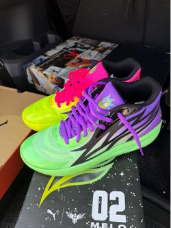 Lamelo ricky and morty size 10.5