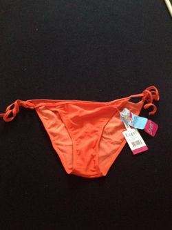 Bright Orange Bikini Bottoms