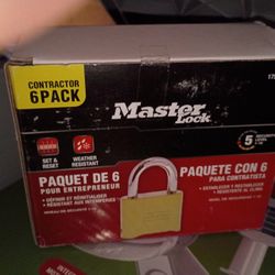 Master Lock 6 Pack