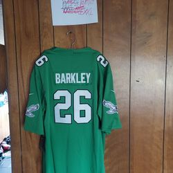 Surprise Sticker With 2x Eagles Barkley Jersey