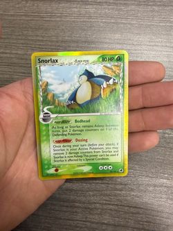 Snorlax (Delta Species) 10/101 EX Dragon Frontiers Holo
