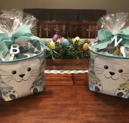 Personalized Easter basket.