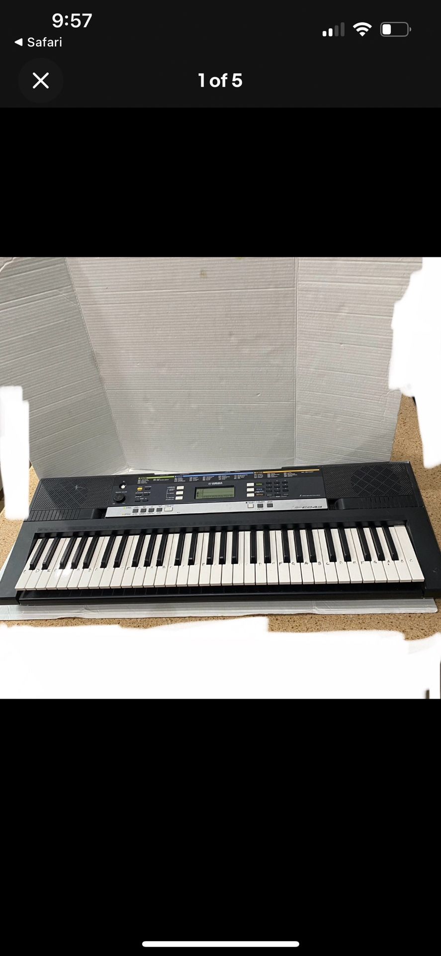 Keyboard Yamaha E243