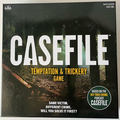 NEW Goliath Casefile Temptation and Trickery Board Game 3 to 4 players