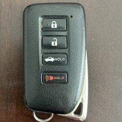 Car Key Lexus Es 350 Year 2015