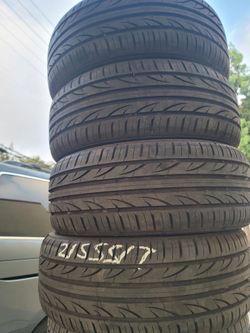 Vendo 4 Llantas Usadas 215 55 17