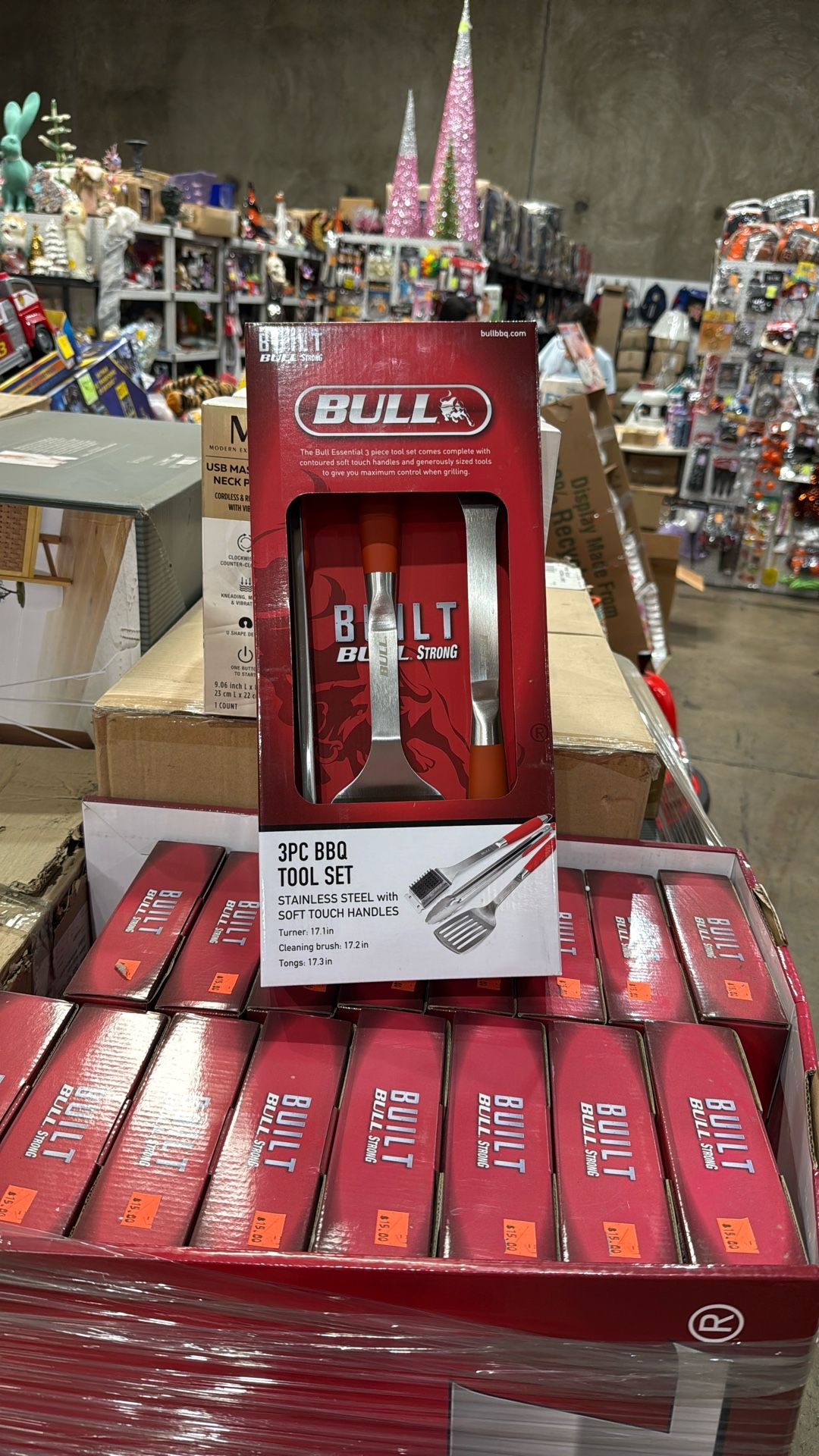 Bull 3 Pcs Bbq Took Set 