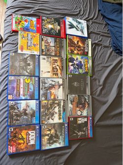 Video games for sell! Message me for prices