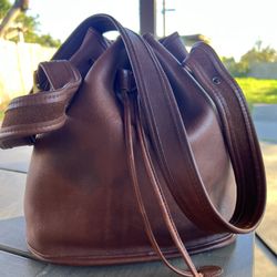 Vintage Coach Bucket Bag/purse 