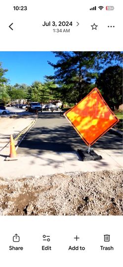 Traffic Safety Signage & Stand