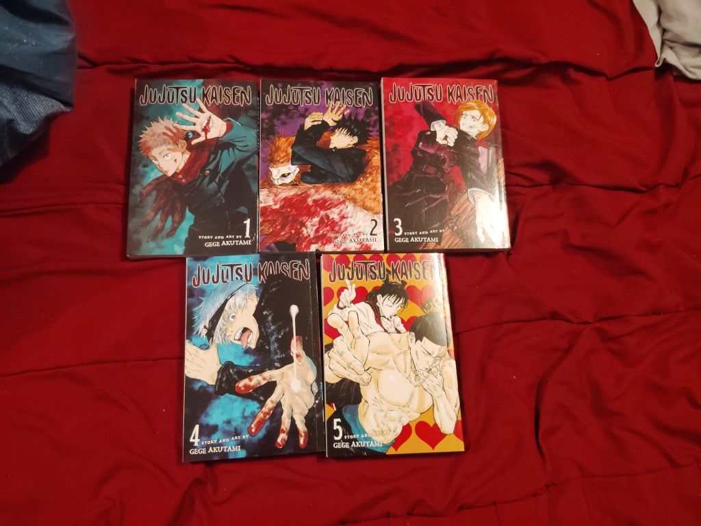 Jujutsu Kaisen Volume 1-5