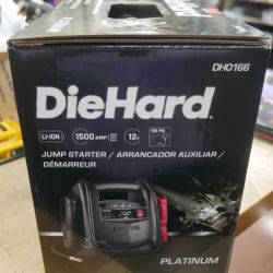 DieHard PLATINUM 1500A 12V Li-Ion Jump Starter DH0166 BRAND NEW