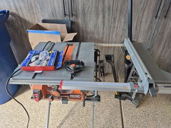 Extended table saw