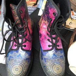 Boots Multi Colored Ankle