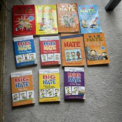 Big Nate Book Set – 11 Books – Great Condition