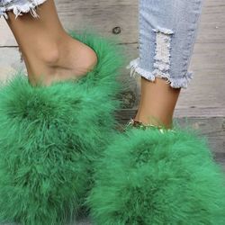 Fluffy Bedroom Slippers 