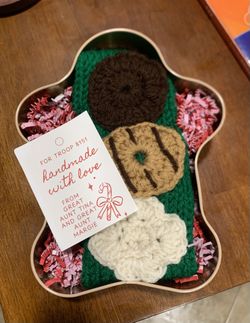 Handmade Crotchet Ear warmer/headbands - Girl Scouts