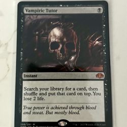 Vampiric Tutor (Magic The Gathering)