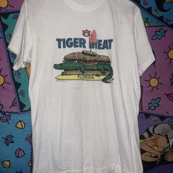 vintage auburn tigers t shirt size M