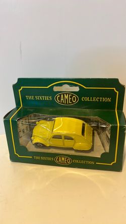 Cameo The Sixties Collection Die-Cast Yellow Car