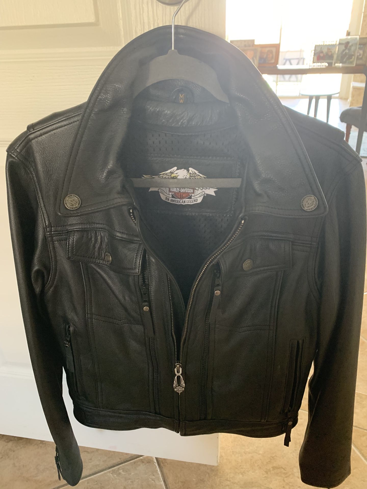 Harley Davidson Leather Jacket Women’s M