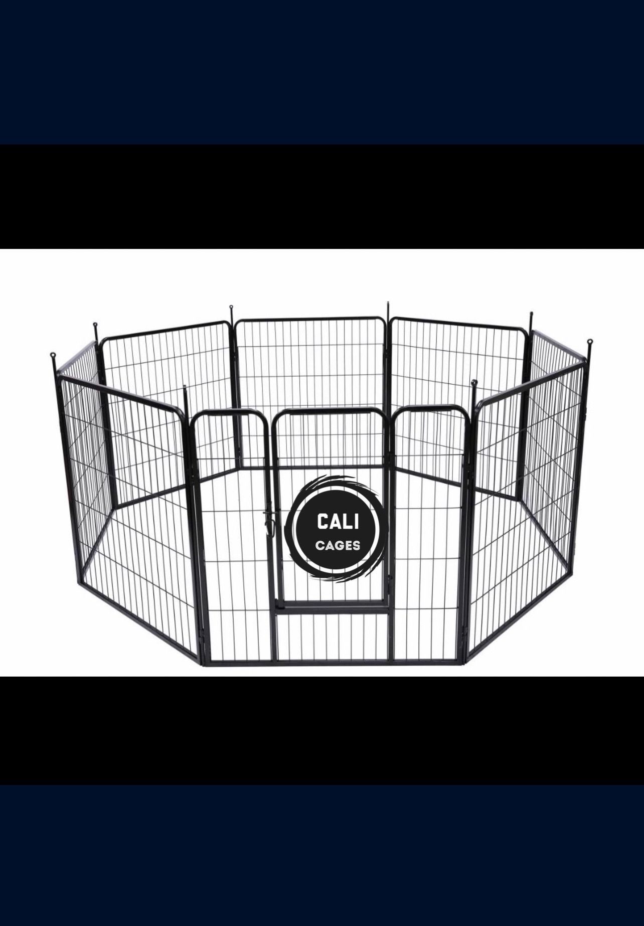 Dog Play Pen Exercise 8 Panels L31 H32 New In Box 📦