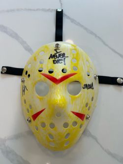 Ari Lehman Autographed Friday The 13th Jason Vorhees Mask (BAS Cert.)