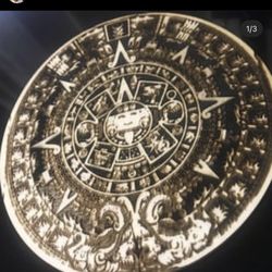 Wood burned (3) Aztec calendar and (3) Mexican eagle drink coasters. 