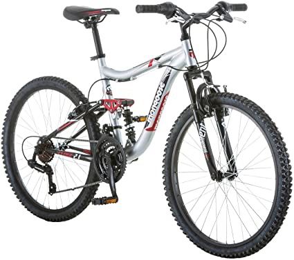 Mongoose Ledge 2.1 24” full suspension bike