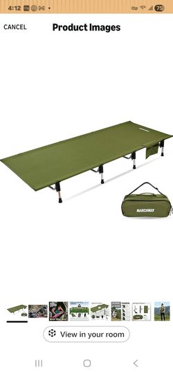 Lightweight Folding  Cot Bed