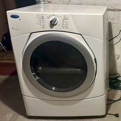 Gas Whirlpool Duet front-load dryer machine. 4.0 C-F