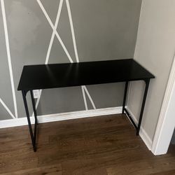 Black 42 Inch Desk 