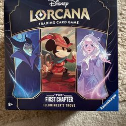 Disney Lorcana Illumineers Trove Brand New Tcg The First Chapter 