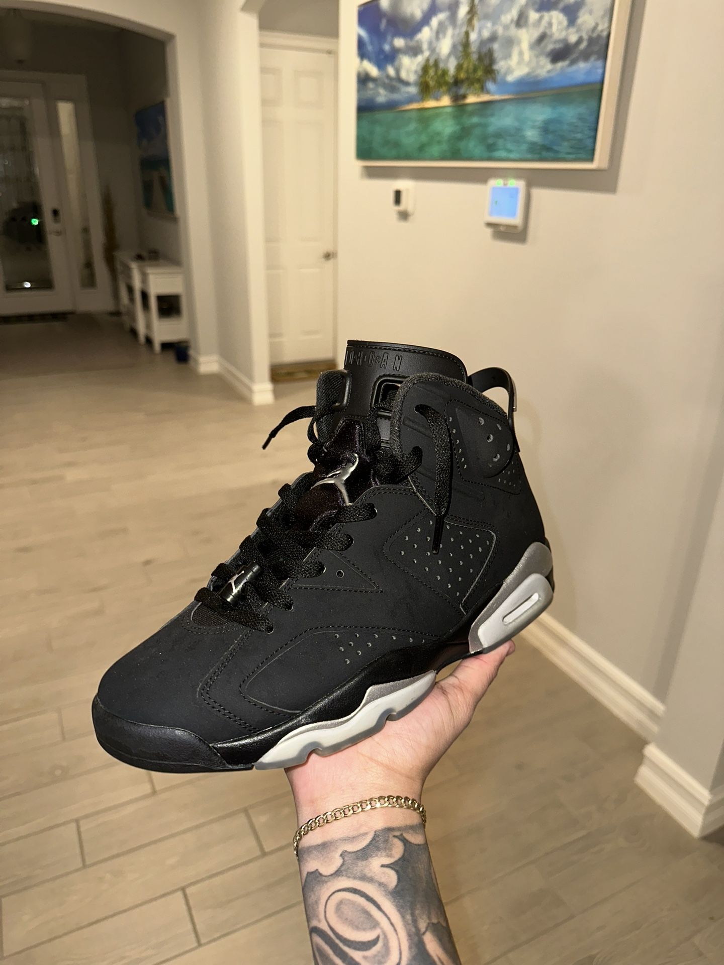 Jordan Retro 6 Chrome