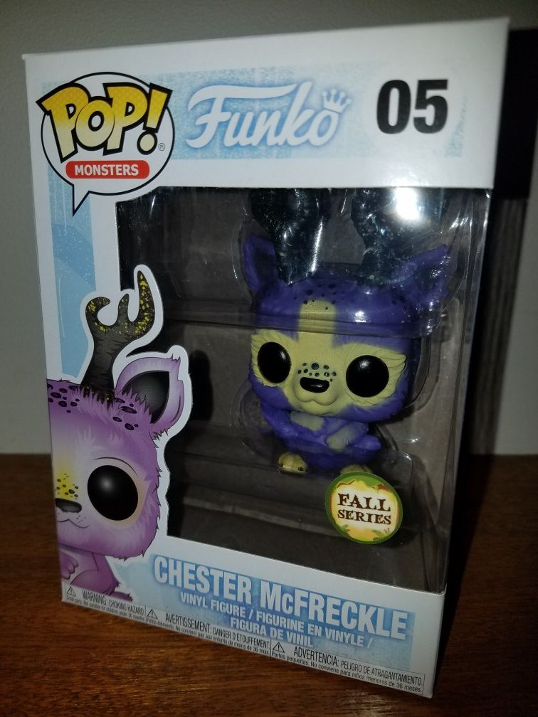 Chester McFreckle MONSTERS Fall Series FUNKO POP Exclusive