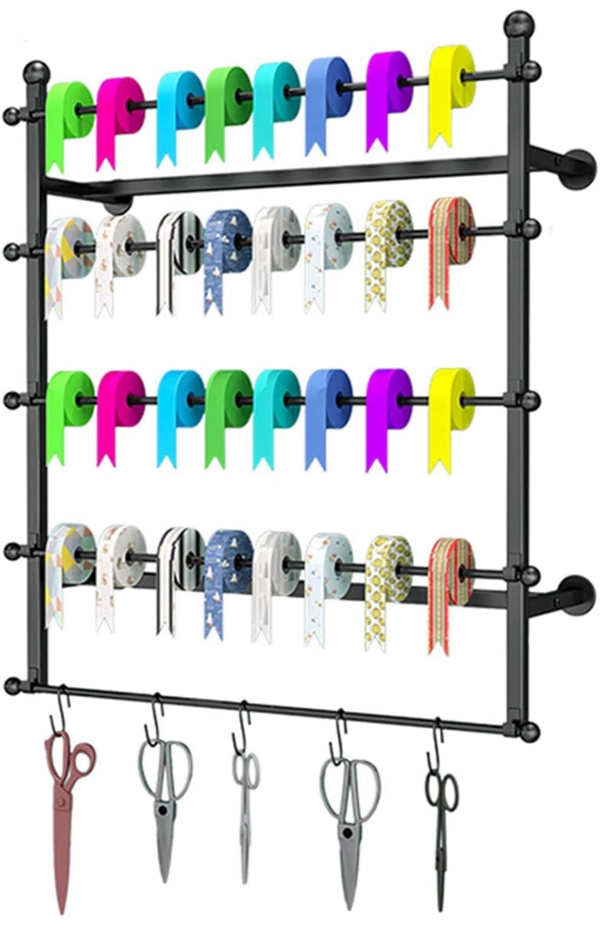 Wall Mounted Ribbon Rack