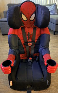 Spiderman Character Car Seat Booster Seat