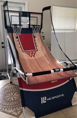 MD Sports Foldable 2-Player Arcade Basketball Game Ages 8+