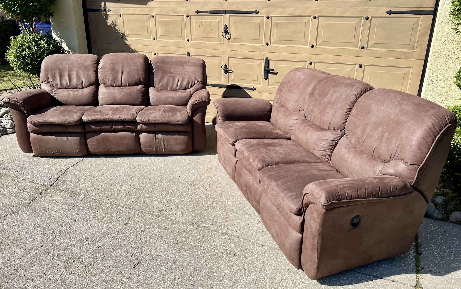 Recliner Sofas by Lazyboy(two, willing to sell them separately)