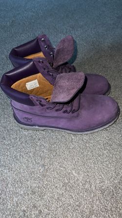 Purple/Violet Timberland Boots 6 inch premium waterproof